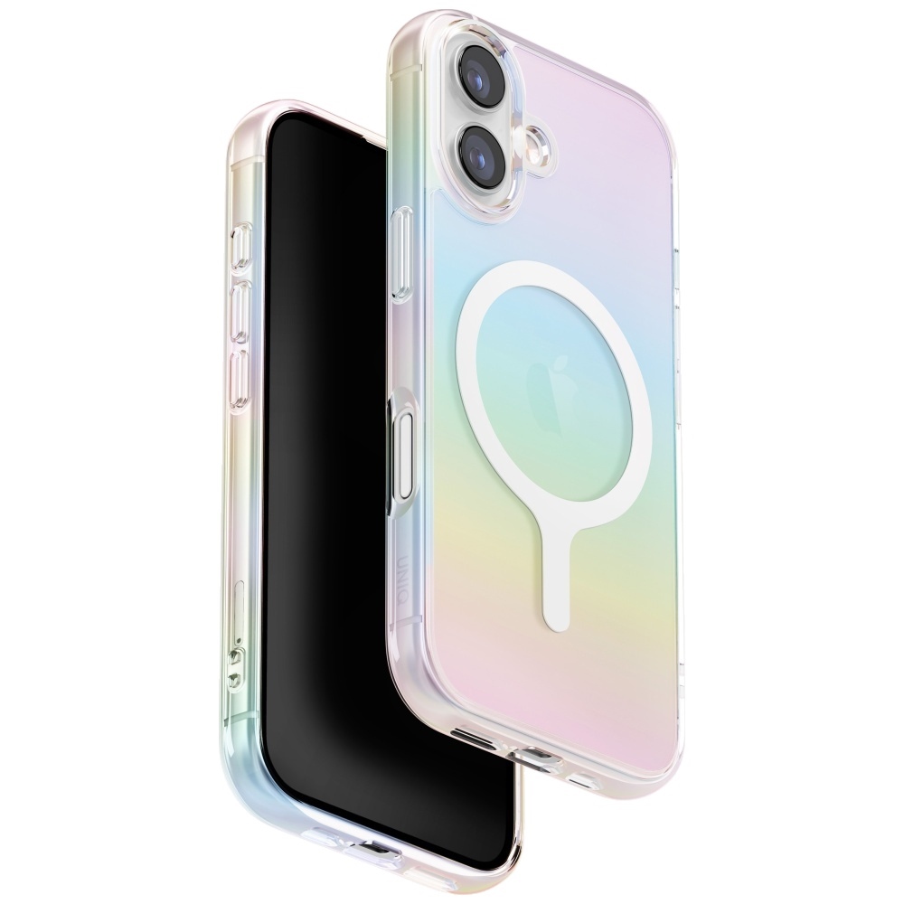 Uniq Iridescia Magclick Charging Ümbris jaoks iPhone 17 - Multicolor