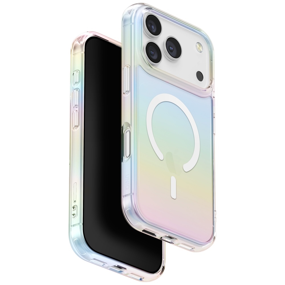 Uniq Iridescia Magclick Charging Ümbris jaoks iPhone 17 Pro - Multicolor