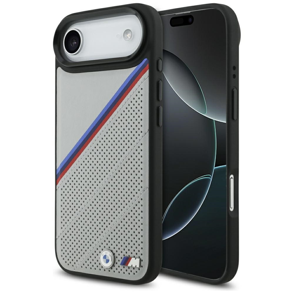 BMW M Tricolor Metal Logo MagSafe Ümbris jaoks iPhone 17 Air - Hall