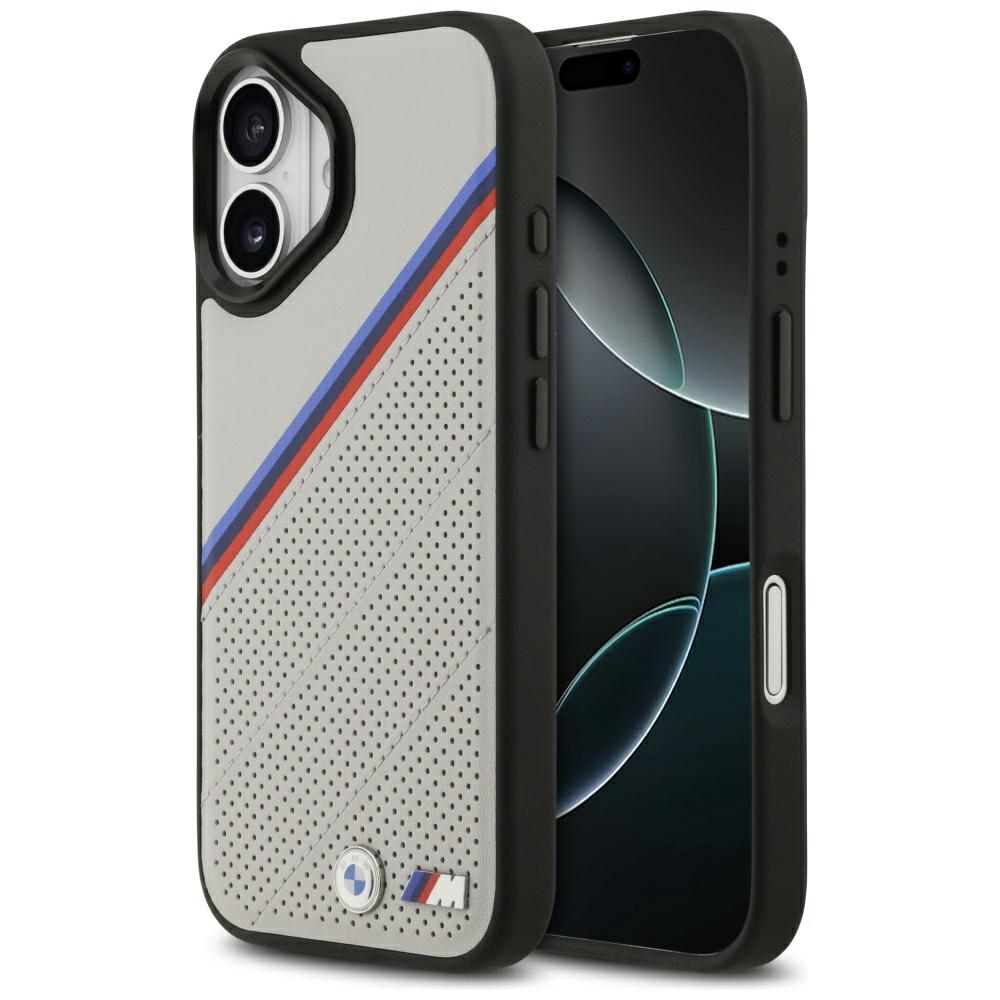BMW M Tricolor Metal Logo MagSafe Ümbris jaoks iPhone 17 - Hall