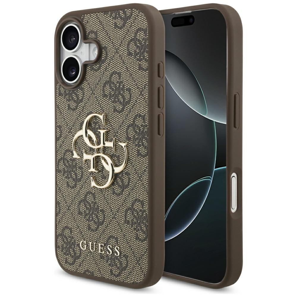 Guess 4G Big Logo Ümbris jaoks iPhone 17 - Brown