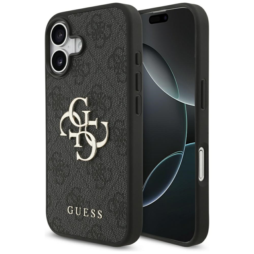 Guess 4G Big Logo Ümbris jaoks iPhone 17 - Must