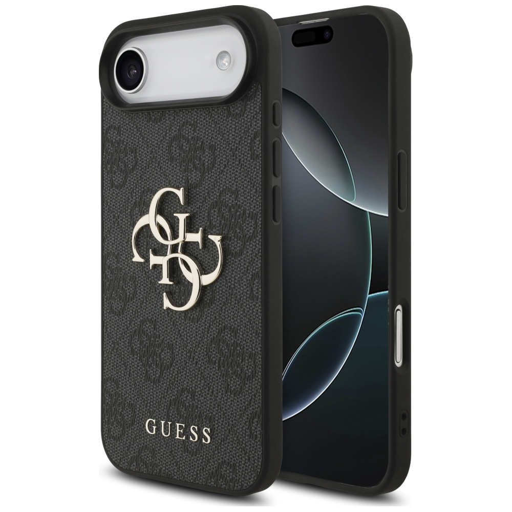 Guess 4G Big Logo Ümbris jaoks iPhone 17 Air - Must