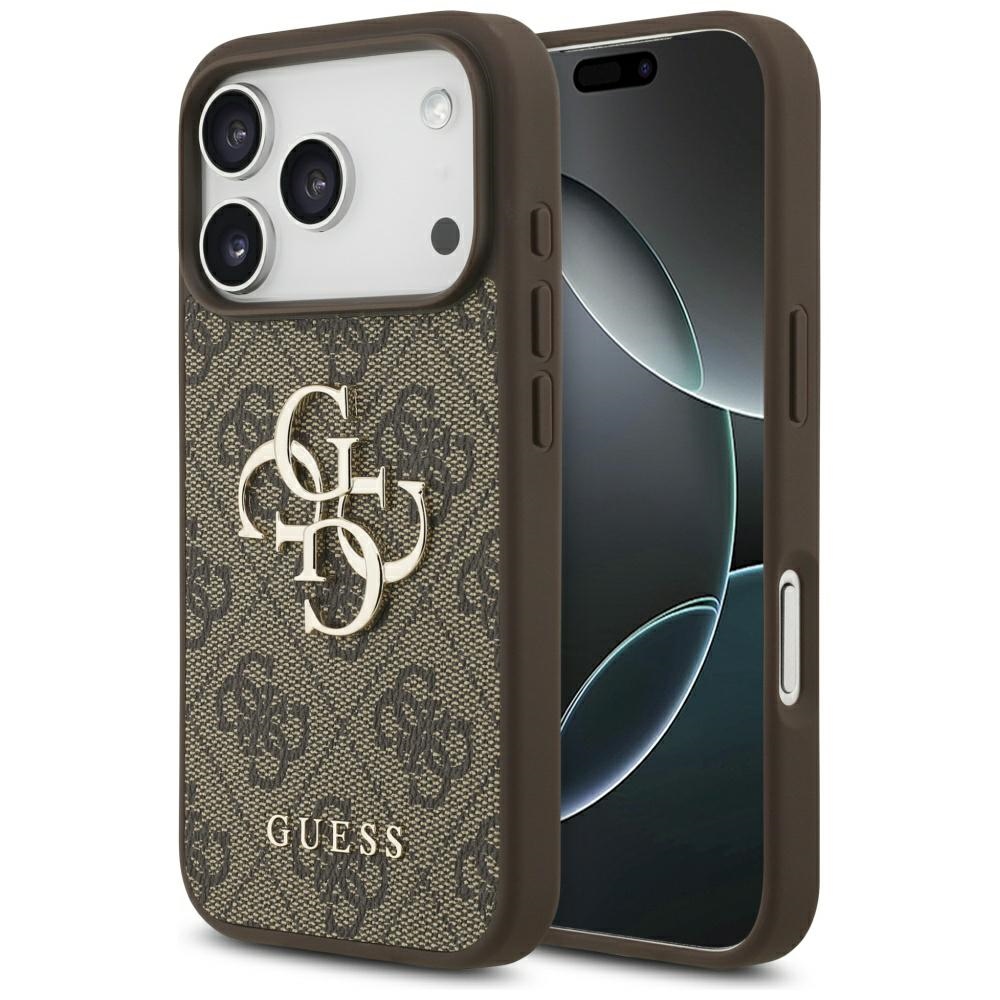 Guess 4G Big Logo Ümbris jaoks iPhone 17 Pro - Brown