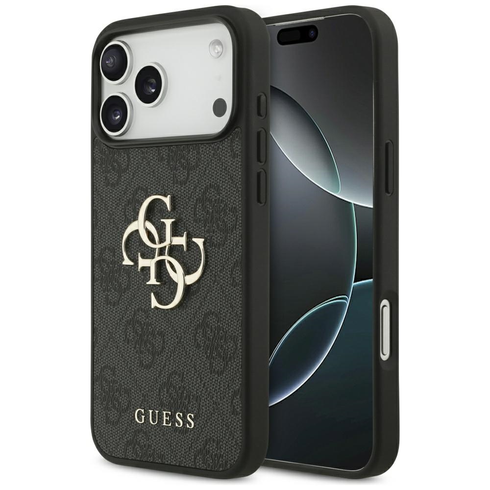Guess 4G Big Logo чехол iPhone 17 Pro Max - черный