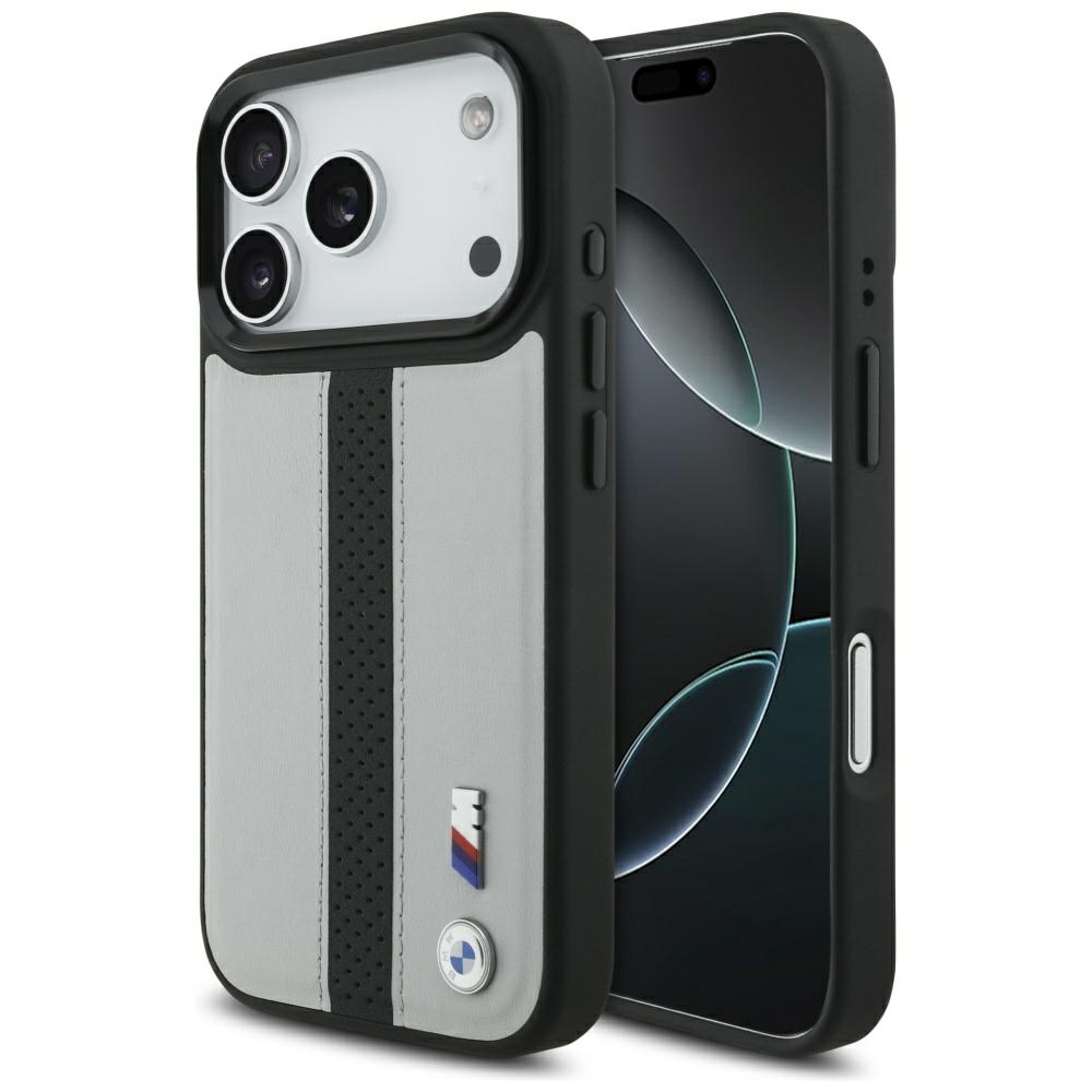 BMW M Perforated Stripe Logo MagSafe Ümbris jaoks iPhone 17 Pro - Hall