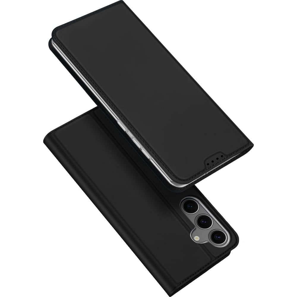 DUX DUCIS wallet ümbris SKIN PRO jaoks SAMSUNG S25 Plus must