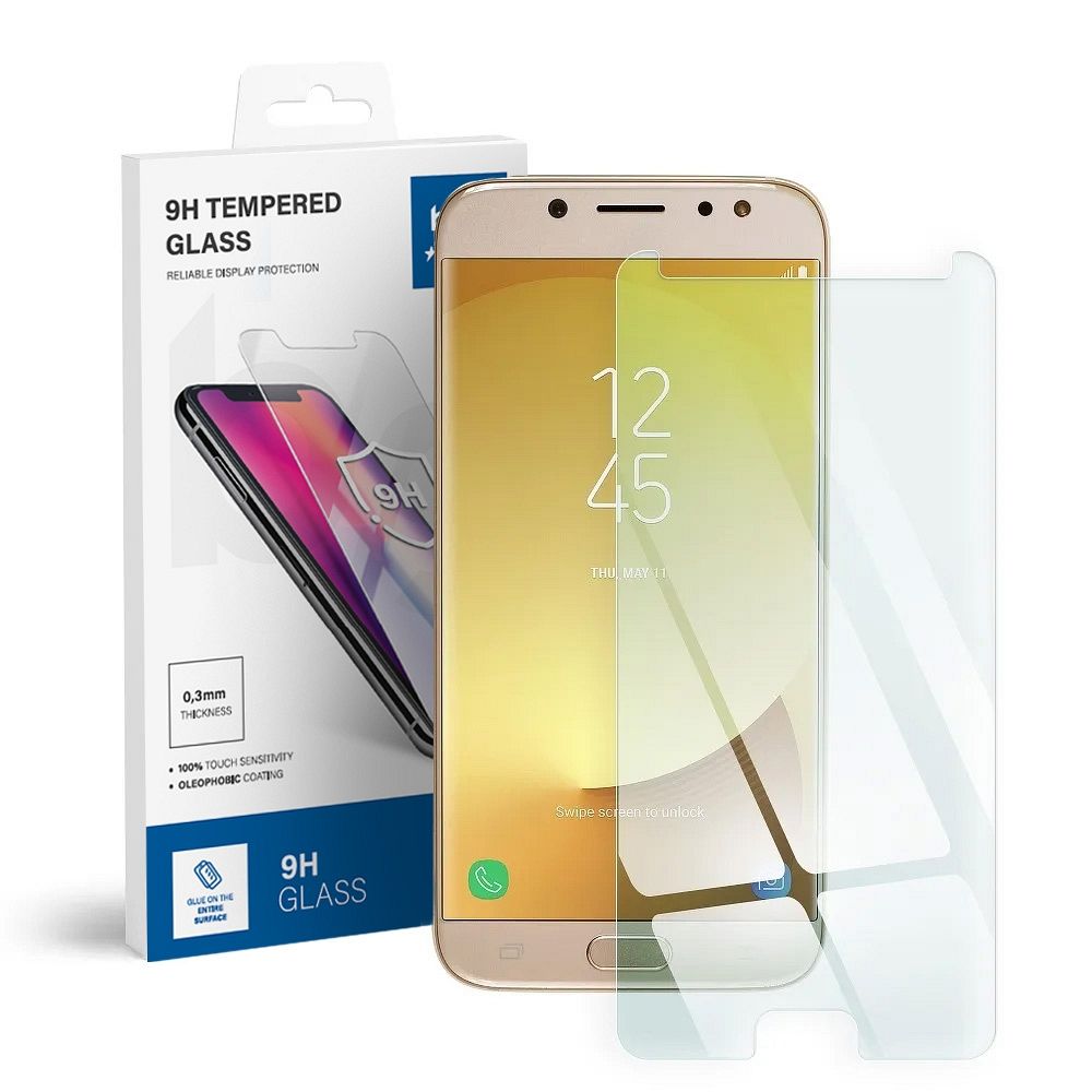 Karastatud klaas to Samsung Galaxy J7 2017 sinine Star