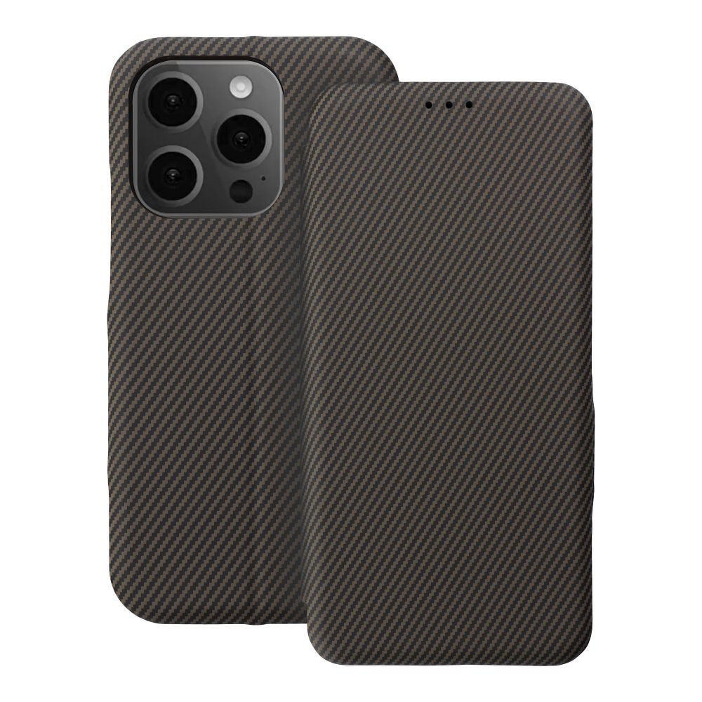 FOLIO Side Magnet Kaaned jaoks IPHONE 14 PRO brown