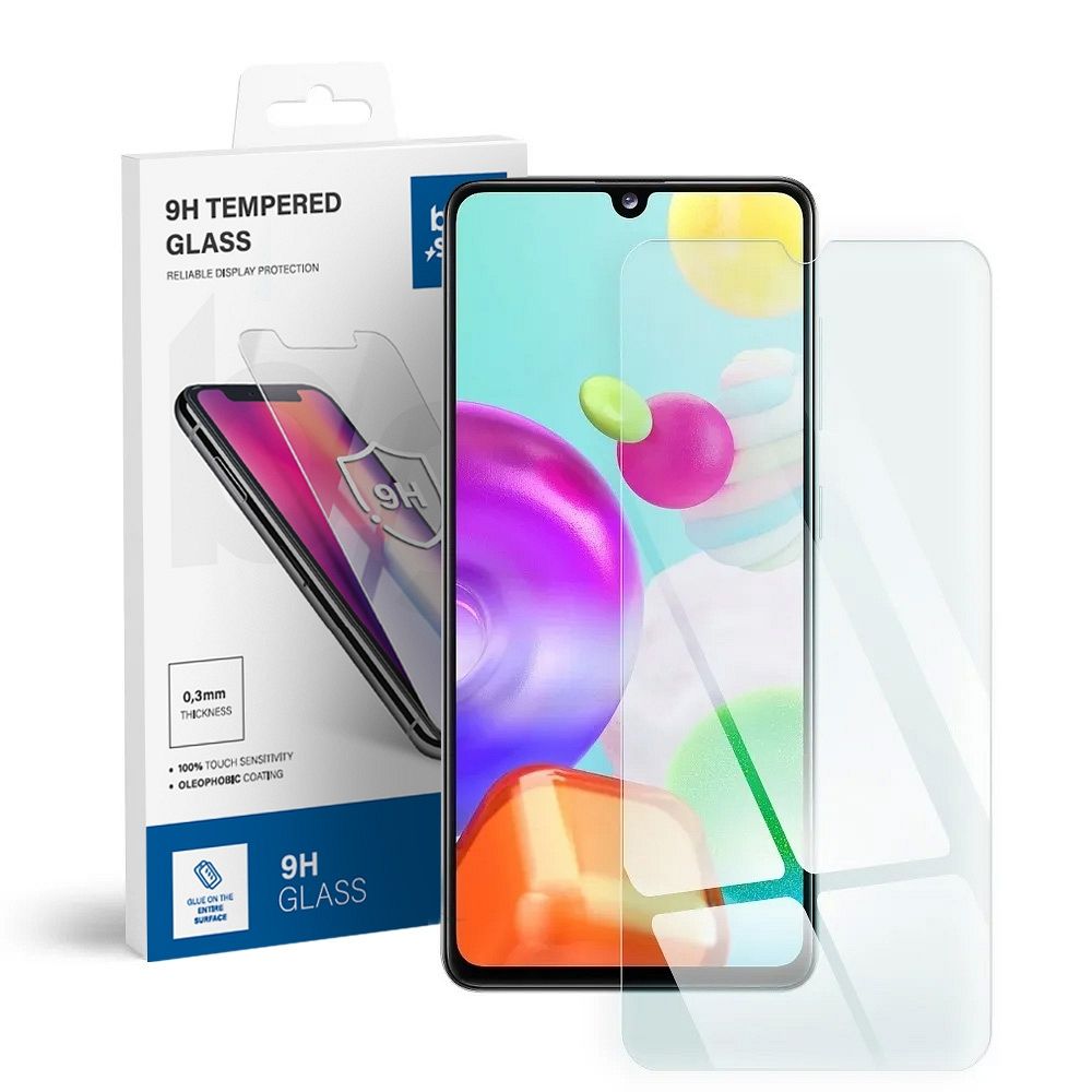 Закалённое стекло для Samsung Galaxy A41 Blue Star