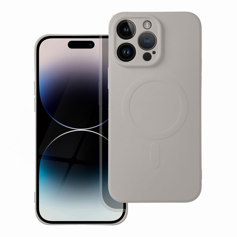 SILICONE MAG COVER korpus, mis ühildub MagSafe jaoks SAMSUNG A57 hall titatnium