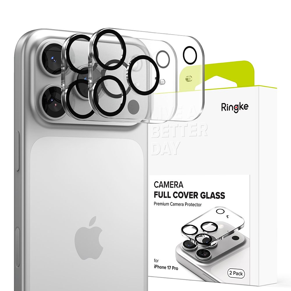 Ringke Camera Full Cover 2-pack jaoks iPhone 17 Pro - Must