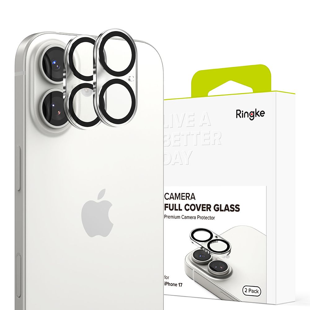 Ringke Camera Full Cover 2-pack jaoks iPhone 17 - Must