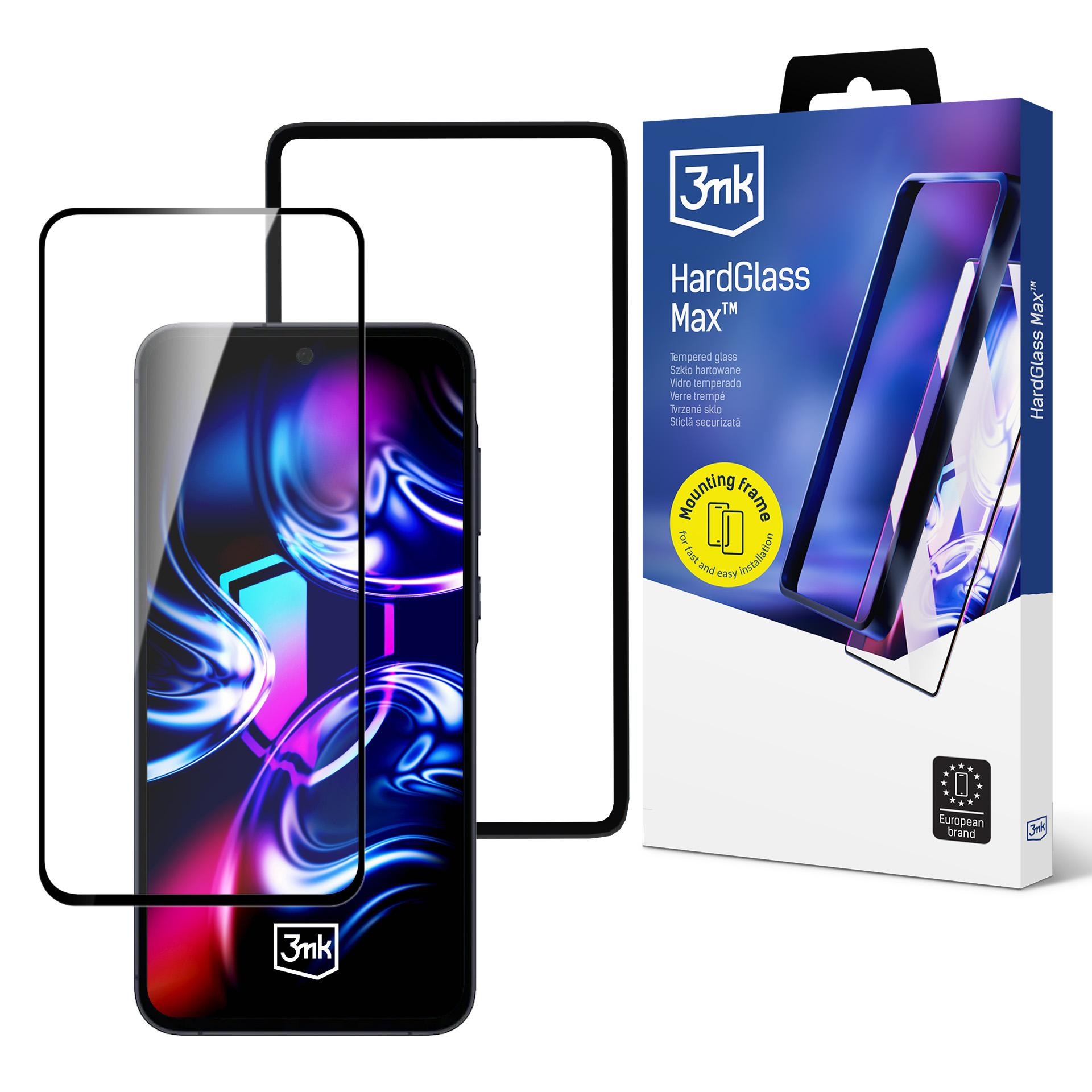 3mk Hardglass Max karastatud klaas Samsung Galaxy A35 / A55 5G jaoks