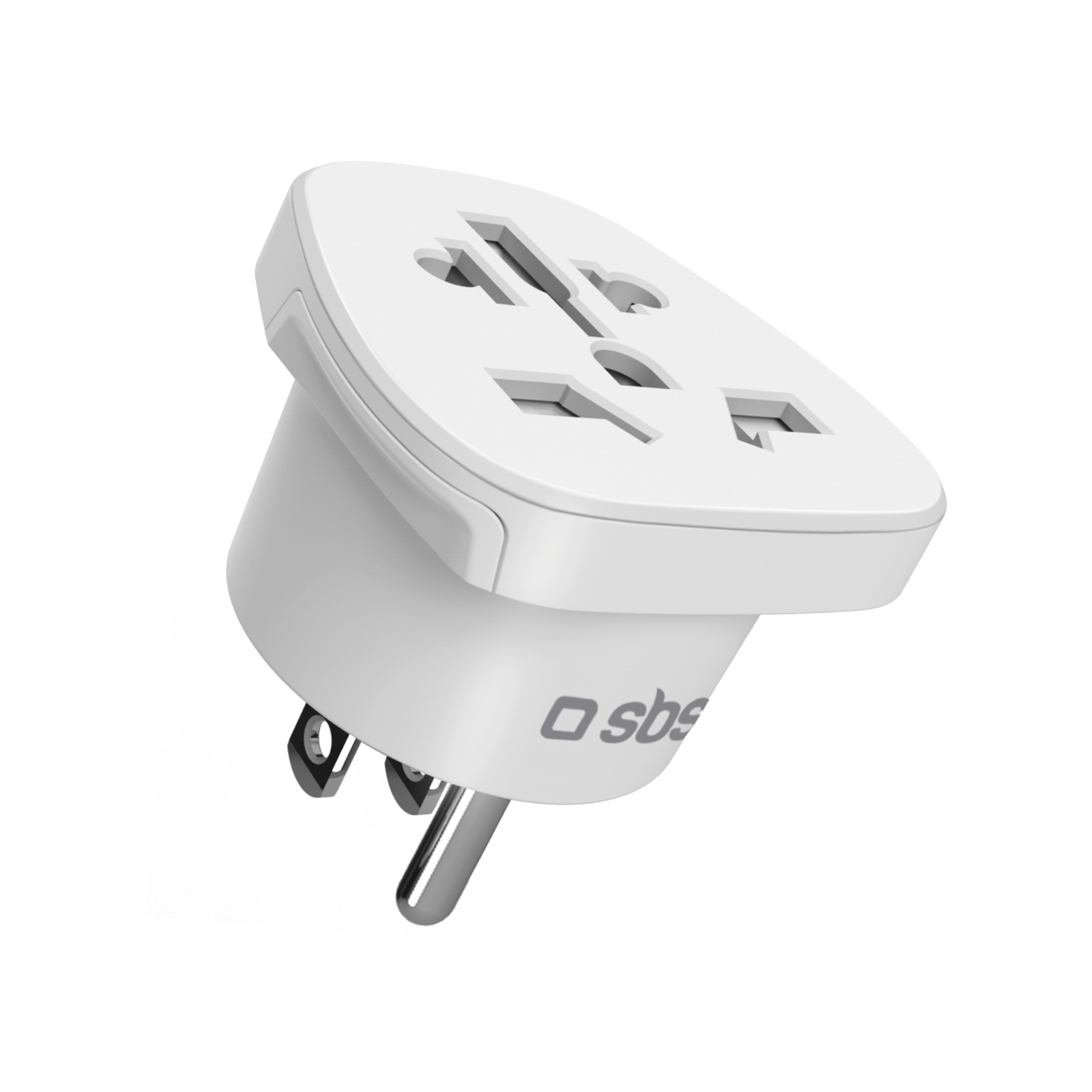 SBS US Travel Adapter - Universal - Valge