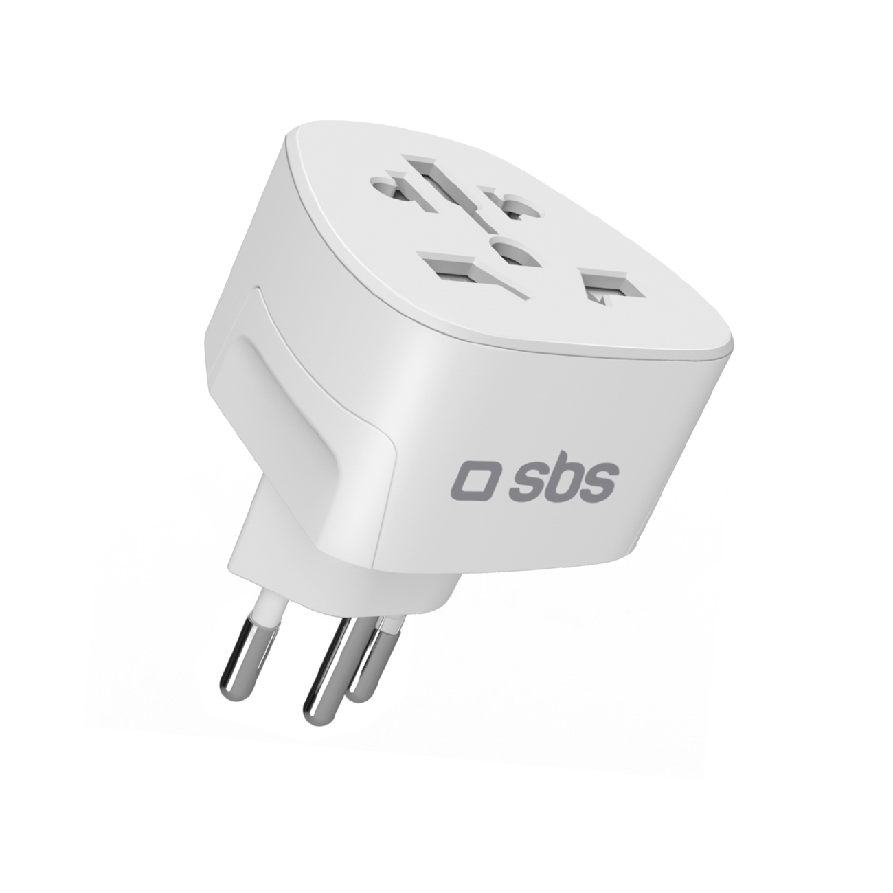 SBS CH Travel Adapter - Universal - Valge