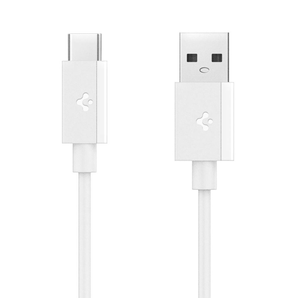 Spigen EB6010AC USB-A / USB-C 60W Kaabel 100 cm - Valge