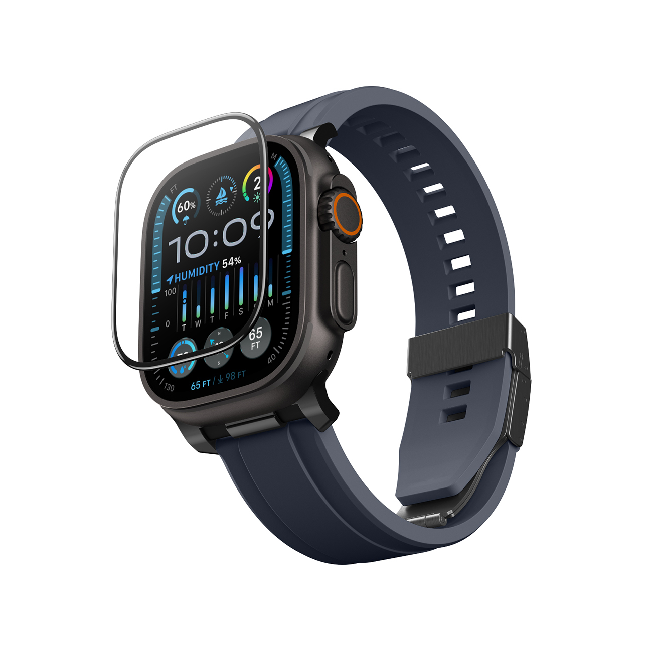 Защитное стекло AmazingThing Radix для Apple Watch Ultra 3 49 мм