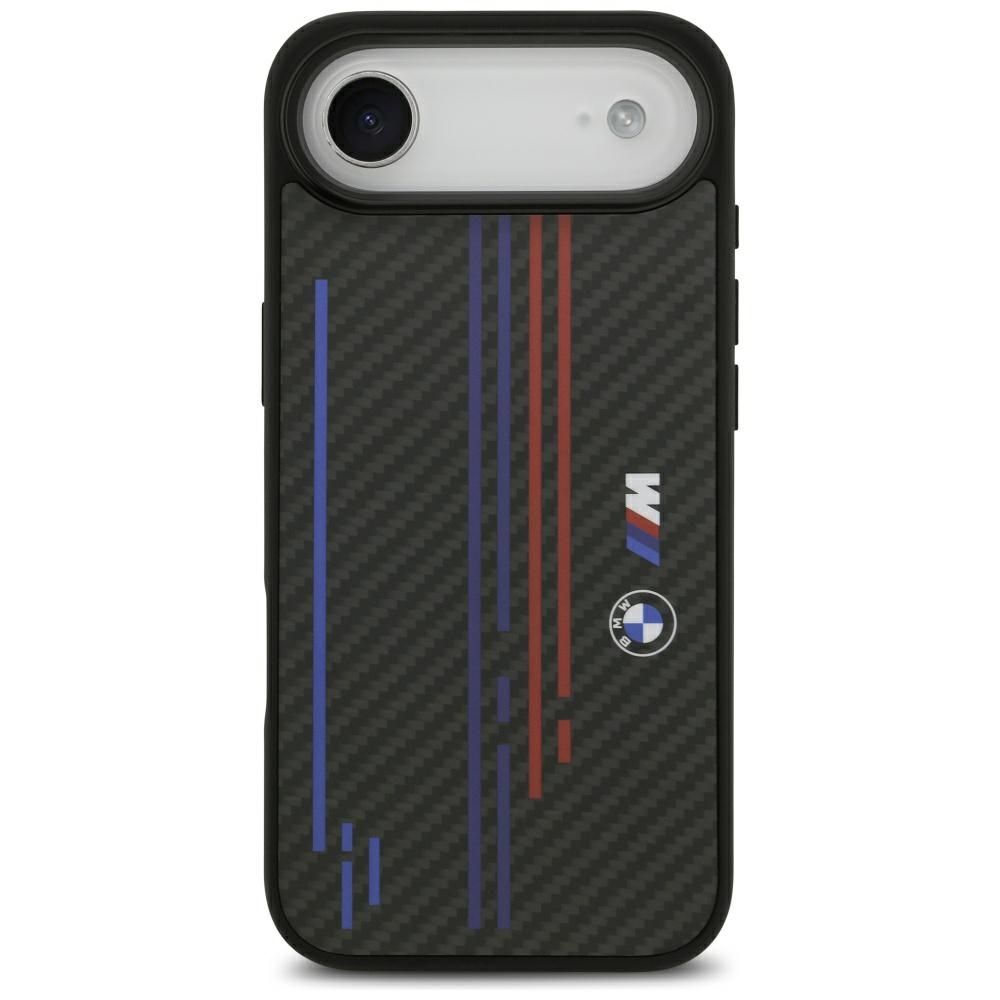BMW M Kevlar Lines & Logo MagSafe Ümbris jaoks iPhone Air - Must