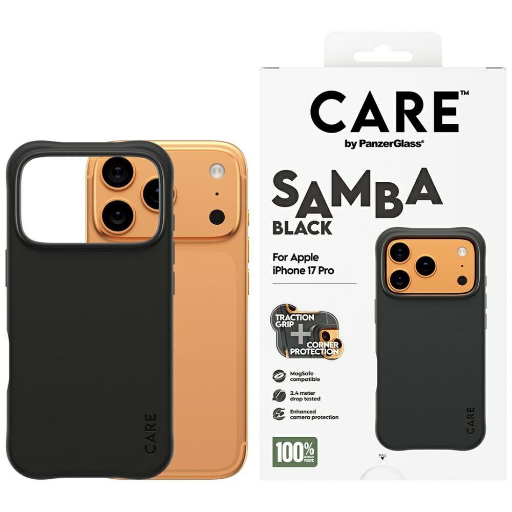 CARE by PanzerGlass Fashionable Samba MagSafe Ümbris jaoks iPhone 17 Pro - Must