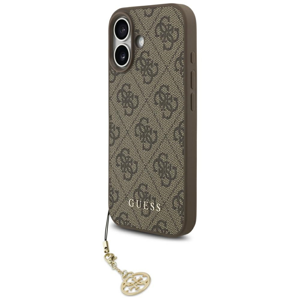 Guess 4G Charms Collection MagSafe ümbris jaoks iPhone 17 - brown