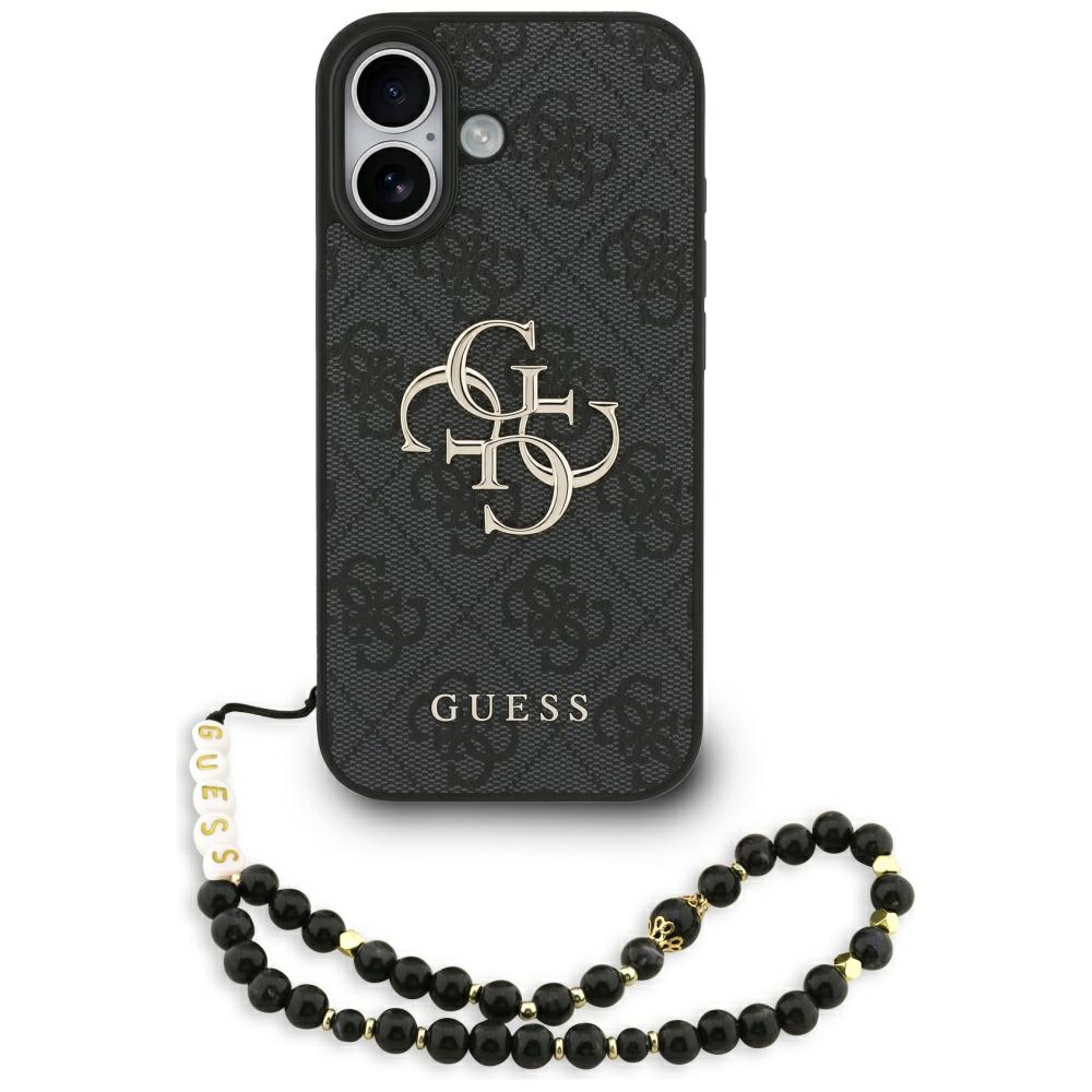 Guess 4G Strap 4G Classic Logo Ümbris jaoks iPhone 17 - Must