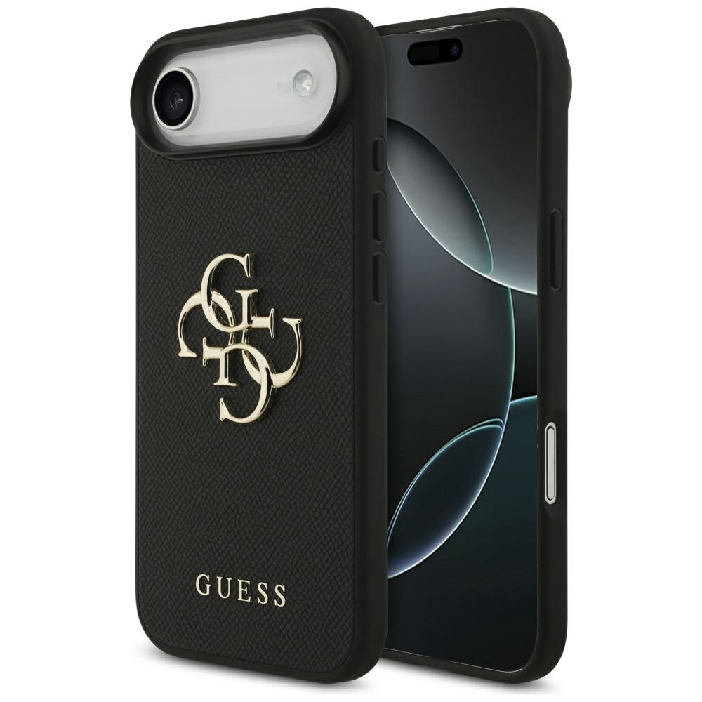 Guess Grained Big 4G & Classic Logo ümbris jaoks iPhone Air - must