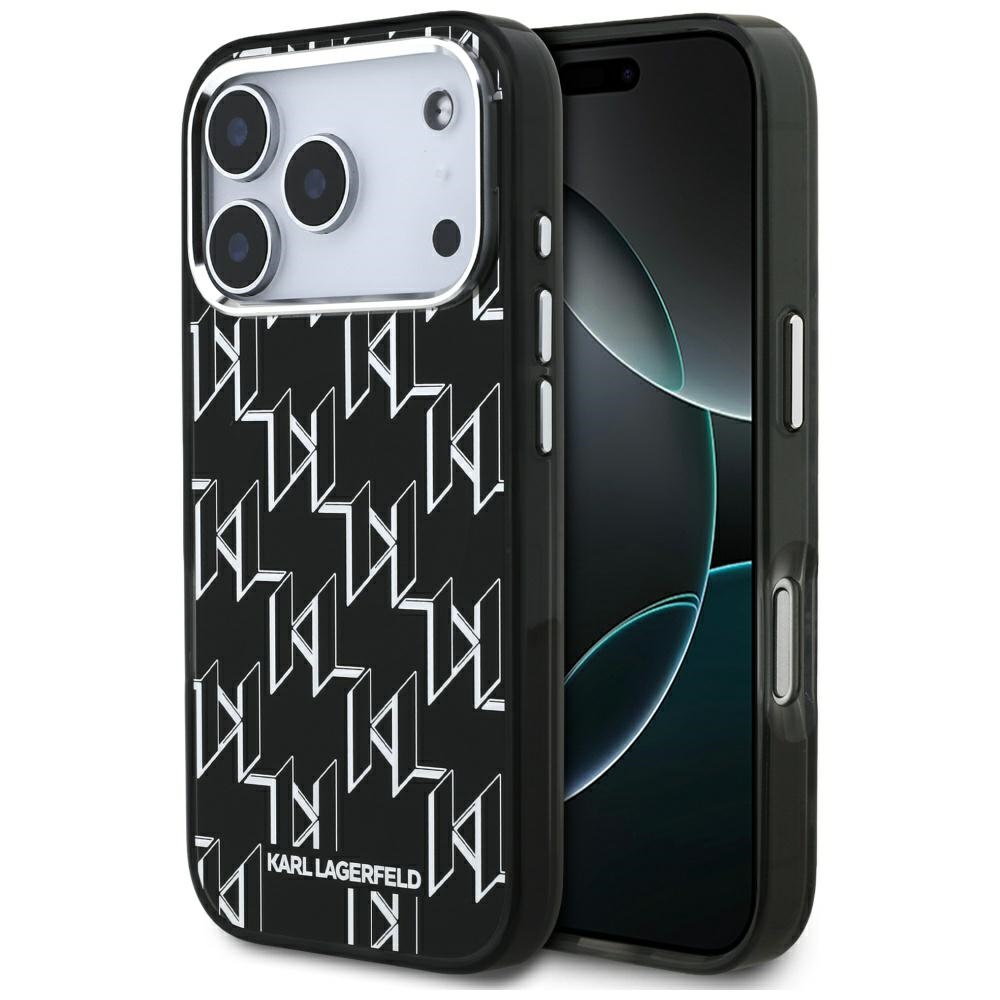 KARL LAGERFELD ümbris jaoks IPHONE 17 Pro compatible with MagSafe KLHMP17LHMIKLMEK (IML KL Monogram) must
