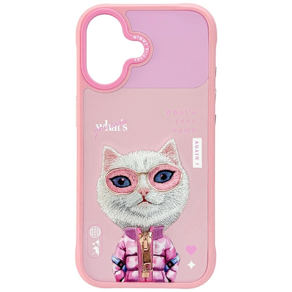 Nimmy Cool&Cute 2.0 Cat Ümbris jaoks iPhone 17 - Roosa