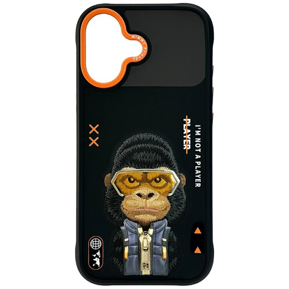 Nimmy Cool&Cute 2.0 Gorilla Ümbris jaoks iPhone 17 - Must