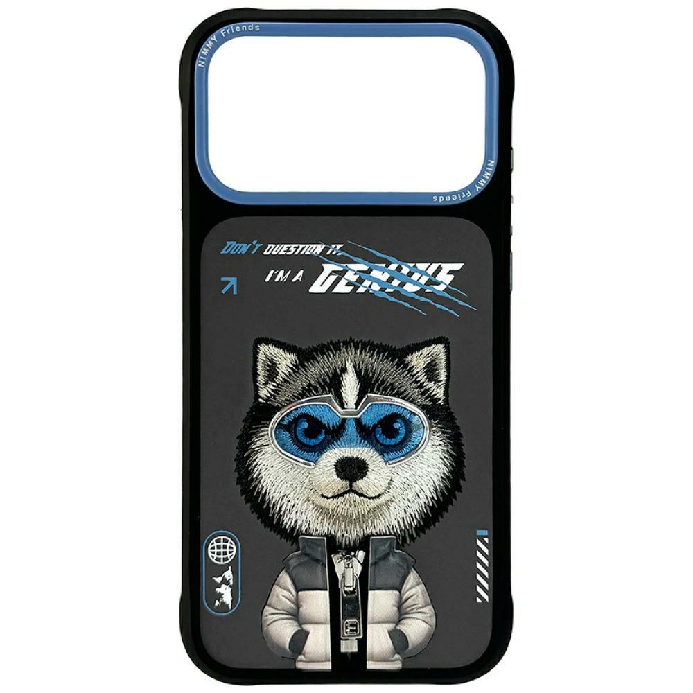 Nimmy Cool&Cute 2.0 Wolf Ümbris jaoks iPhone 17 Pro Max - Must