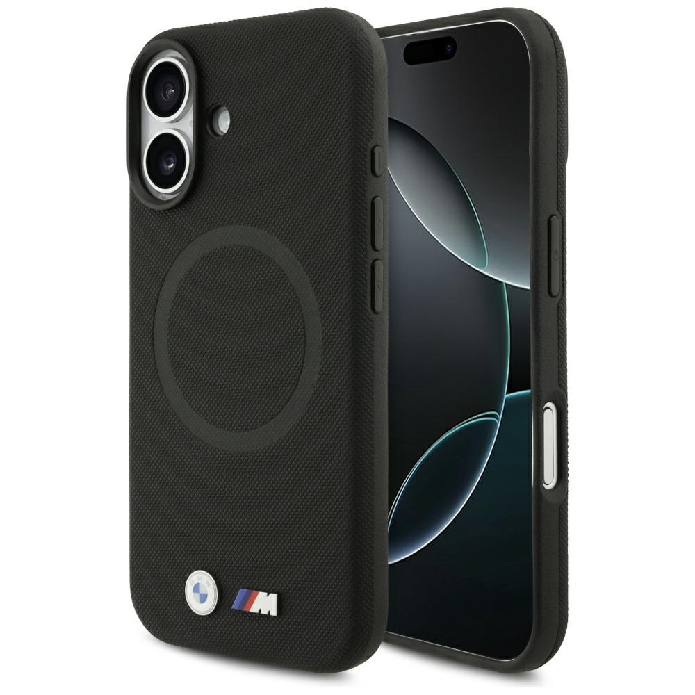 BMW M FW Metal Logo MagSafe Ümbris jaoks iPhone 17 - must