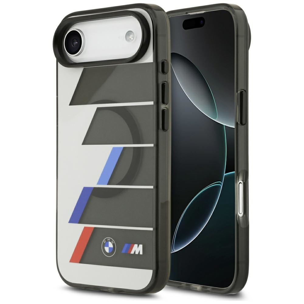 BMW M IML Metal Buttons Tricolor Lines MagSafe Ümbris jaoks iPhone Air - hall