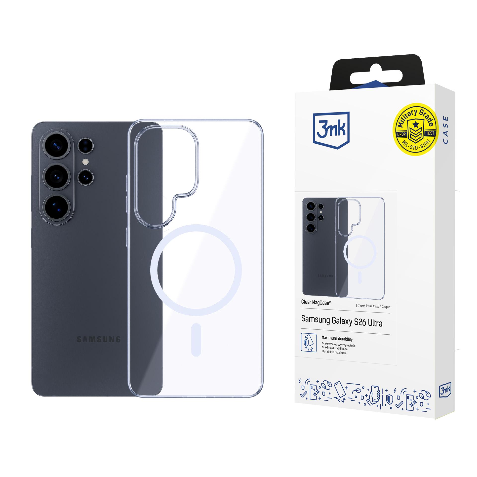 Ümbris 3mk Clear MagCase Samsung S948 S26 Ultra