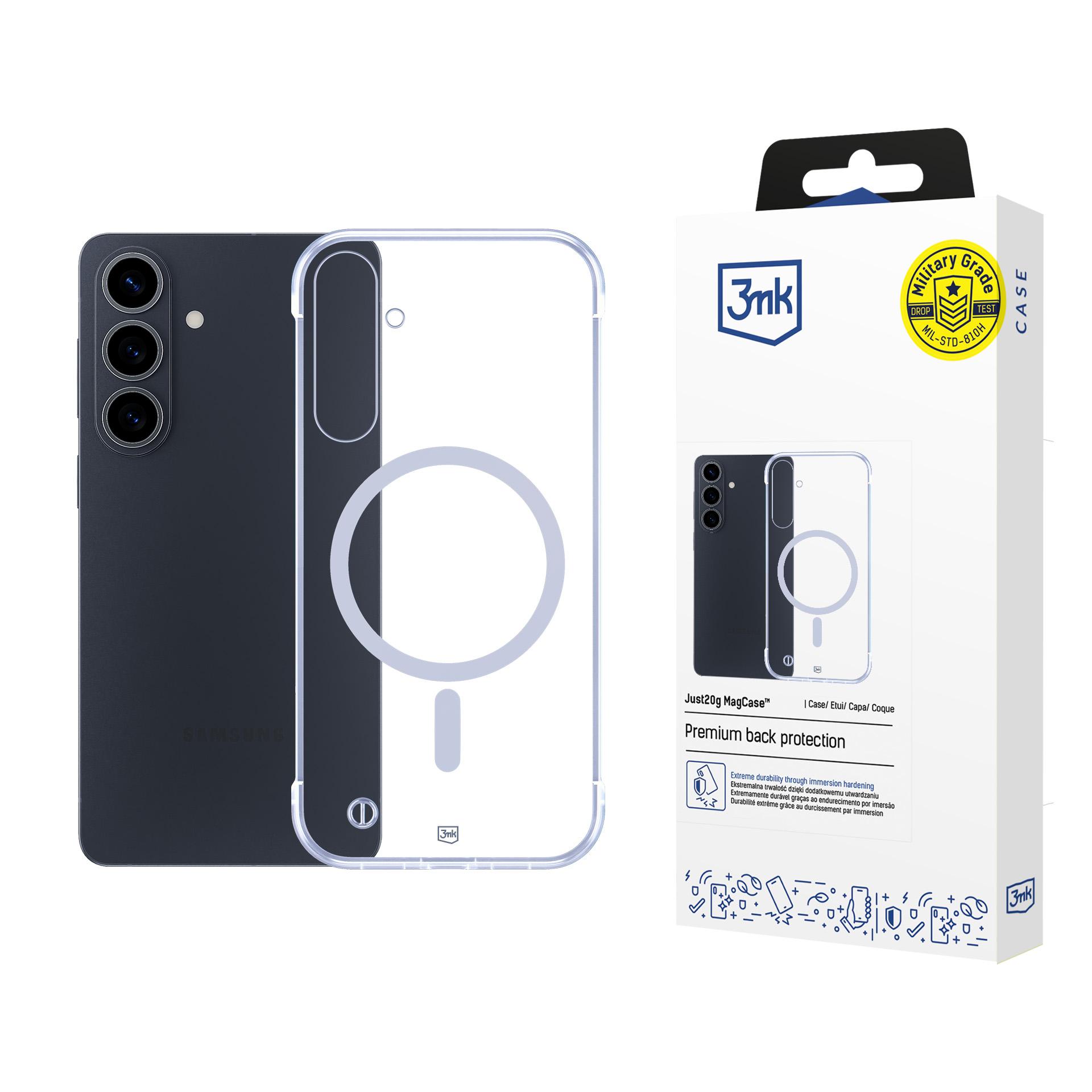 3mk Just20g MagCase for Samsung Galaxy S26 Pro - läbipaistev