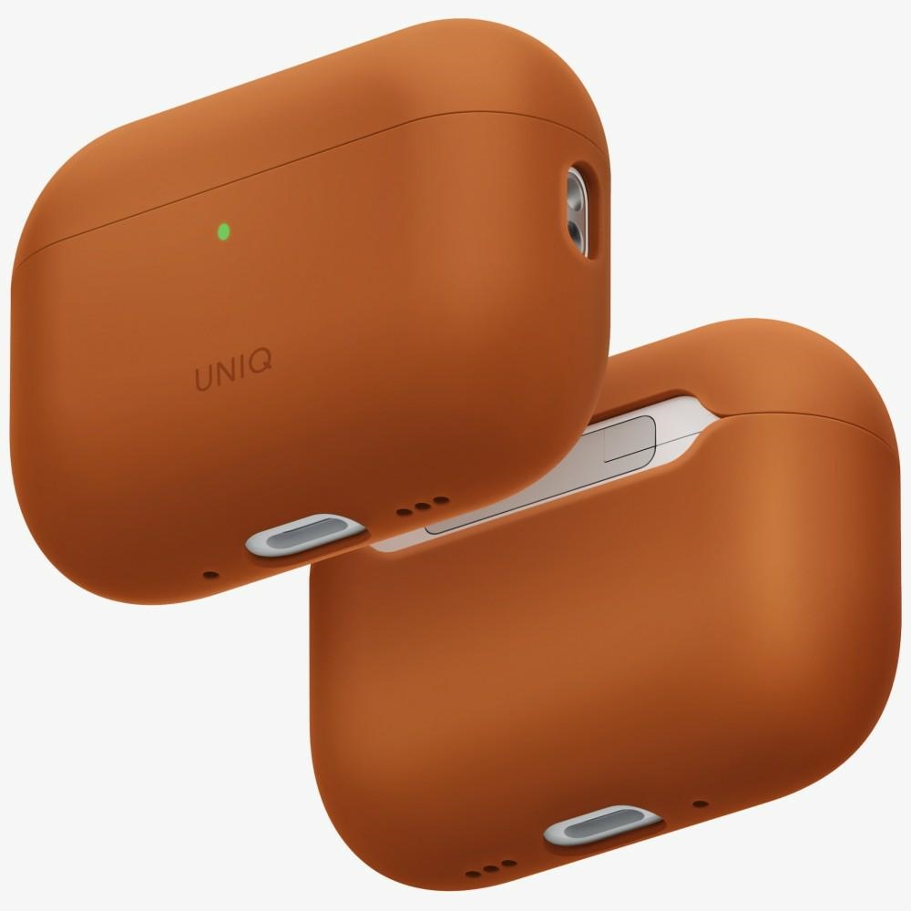 Uniq Lino Silicone Ümbris jaoks AirPods Pro 3 - oranž