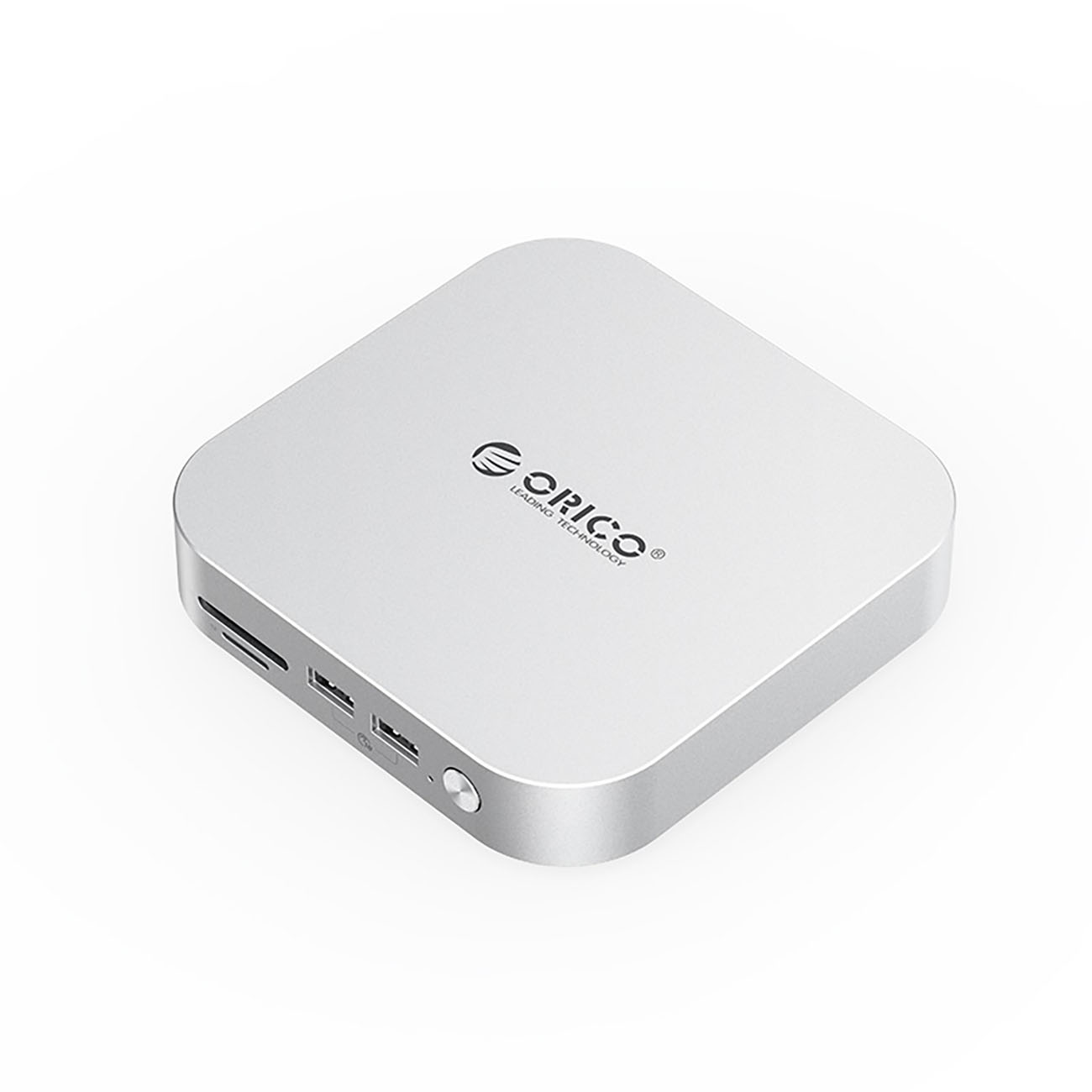 Orico MiniLink 9-in-1 dokkimisjaam M.2 SSD kõvaketta pesaga - hõbedane
