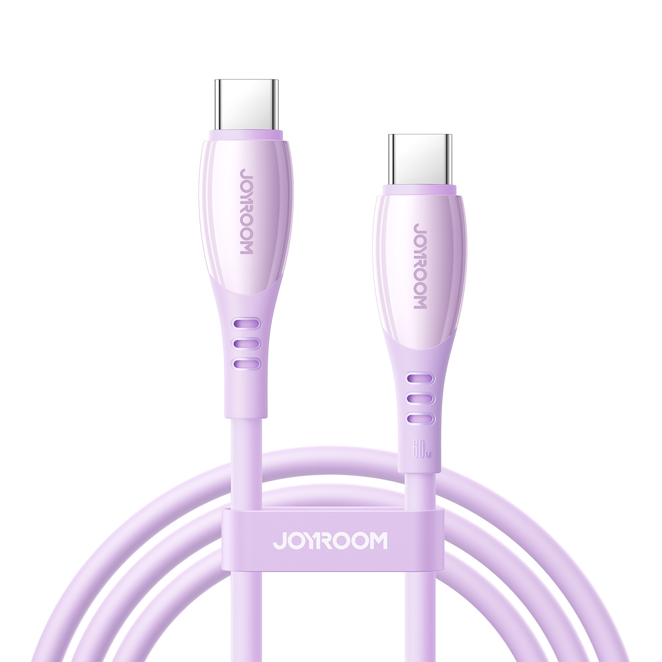 Joyroom S-A59 Vibrant Series 60W USB-C - USB-C Kaabel 1.2m - lilla