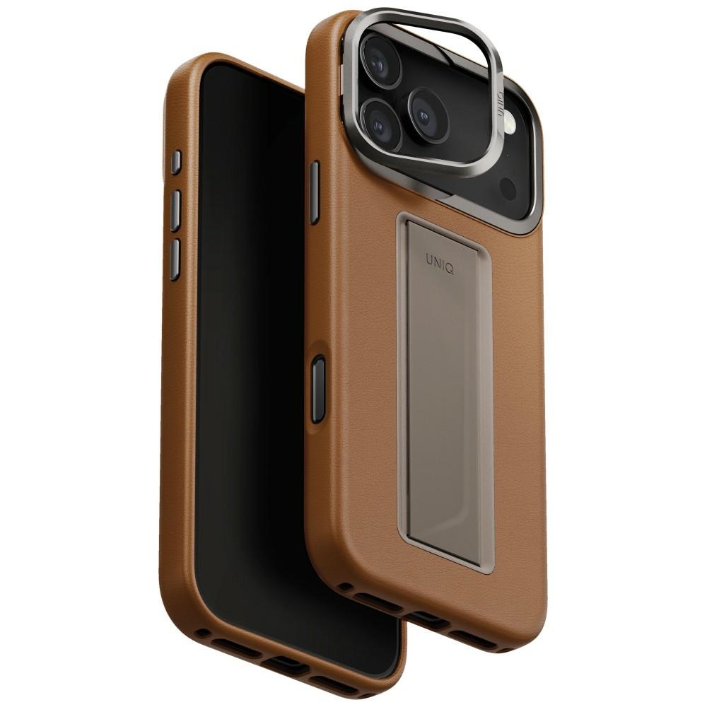 Uniq Heldro Pro Magclick Charging Ümbris jaoks iPhone 17 Pro Max - Brown