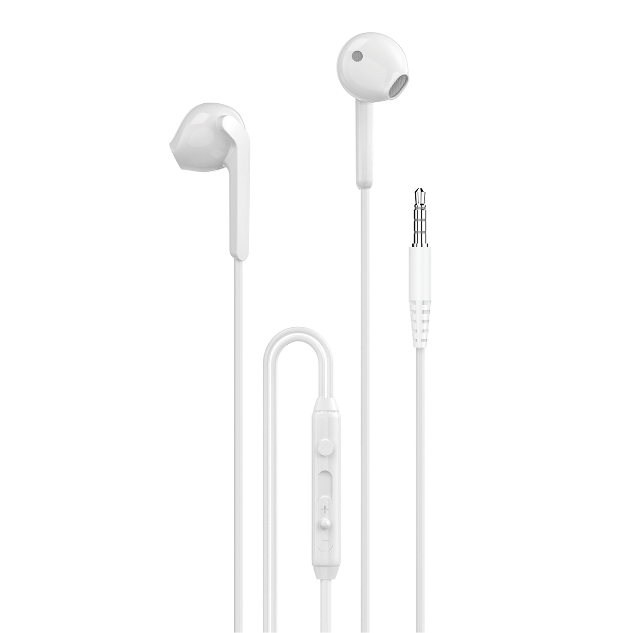 Dudao X3 Wired USB-C In-Ear Kõrvaklapid - valge
