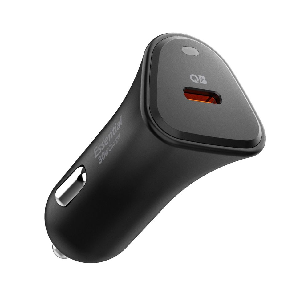 Spigen Essential EV301 30W Car Laadija - Must