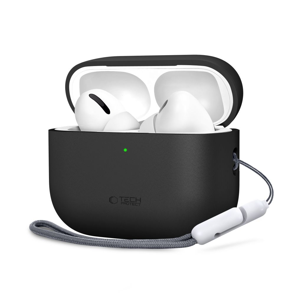 Tech-Protect Silicone Ümbris jaoks AirPods Pro 3 - Must