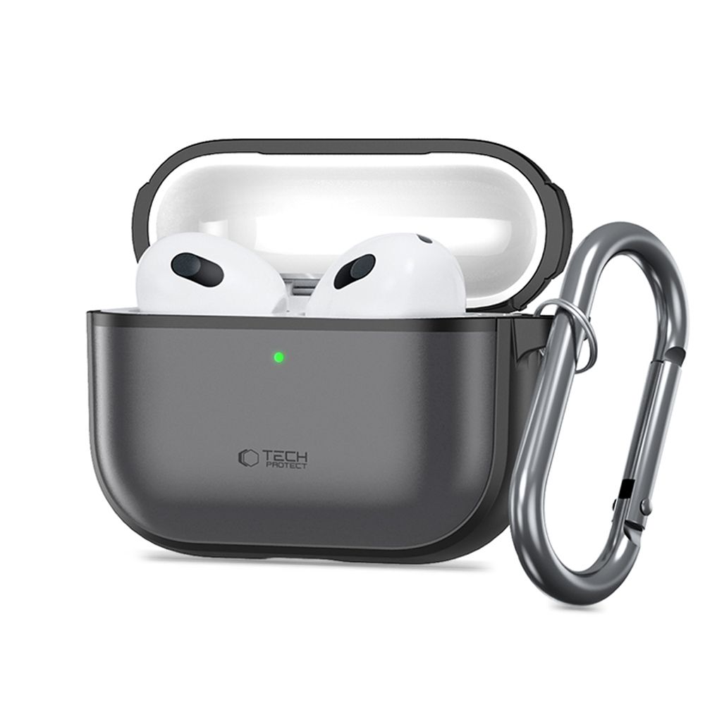 Tech-Protect Silicone Ümbris jaoks AirPods Pro 3 - Matte Must