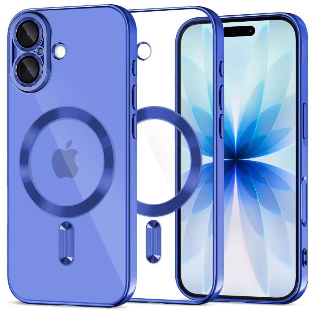 Tech-Protect MagFlex MagSafe Ümbris jaoks iPhone 17 - Läbipaistev Navy sinine