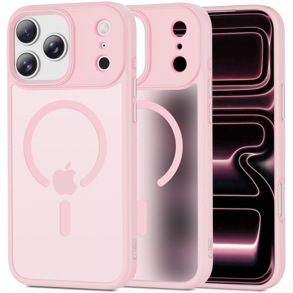 Tech-Protect MagMat MagSafe Ümbris jaoks iPhone 17 Pro - roosa