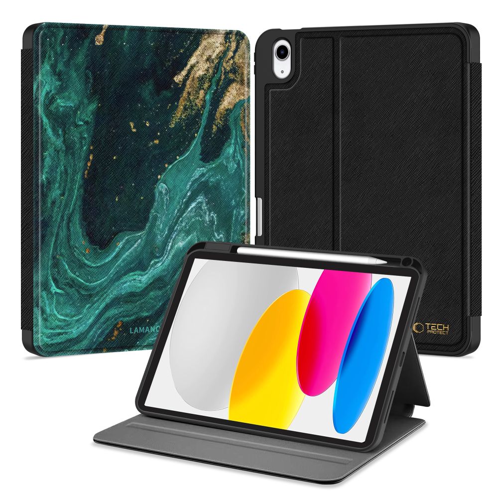 Tech-Protect Lamano ümbris jaoks iPad 10.9” 10 / 2022 / 11” 11 / 2025 - multicolor