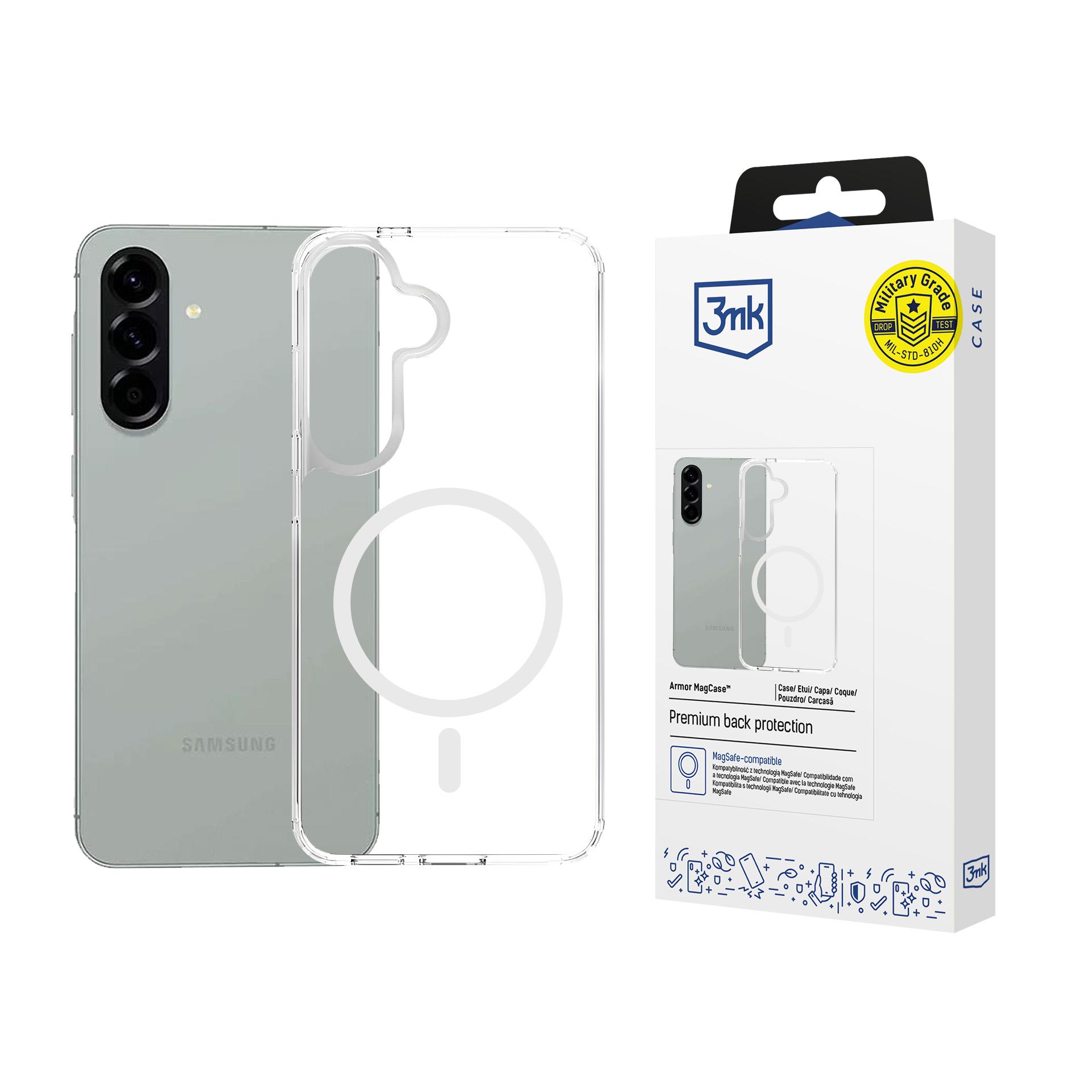 3mk Armor MagCase for Samsung Galaxy A57 - läbipaistev