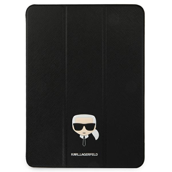Karl Lagerfeld Saffiano Karl Head raamatümbris iPad Pro 11 tolli must