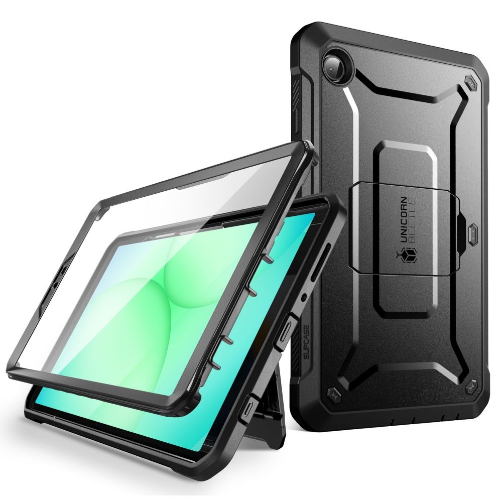 Supcase Unicorn Beetle Pro ümbris Samsung Galaxy Tab A11 jaoks - must