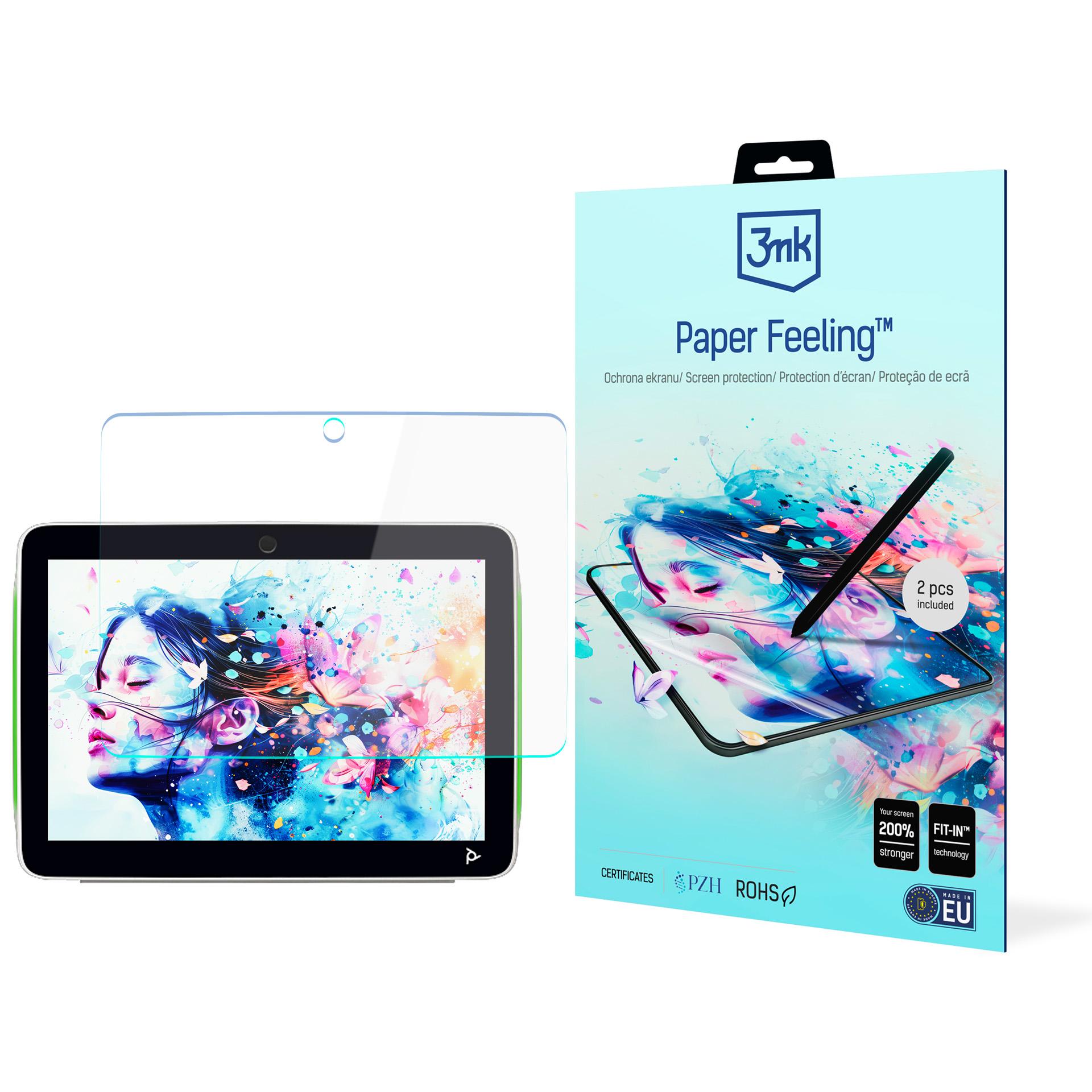 3mk Paper Feeling kaitsekile HP Poly TC10 White Touch Controller jaoks